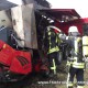 Ballenpresse- und Flächenbrand